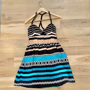Bar III printed boho summer dress